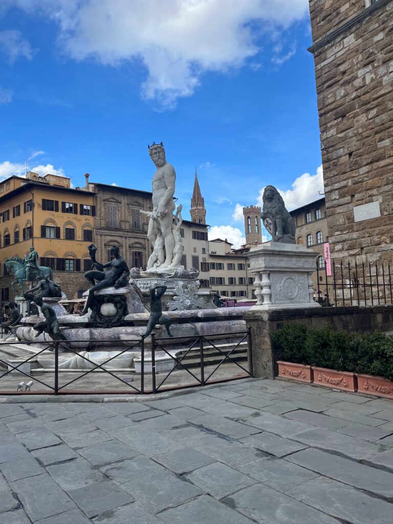 piazza della signora in Firenze
