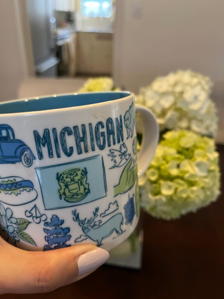 michigan coffee mug
