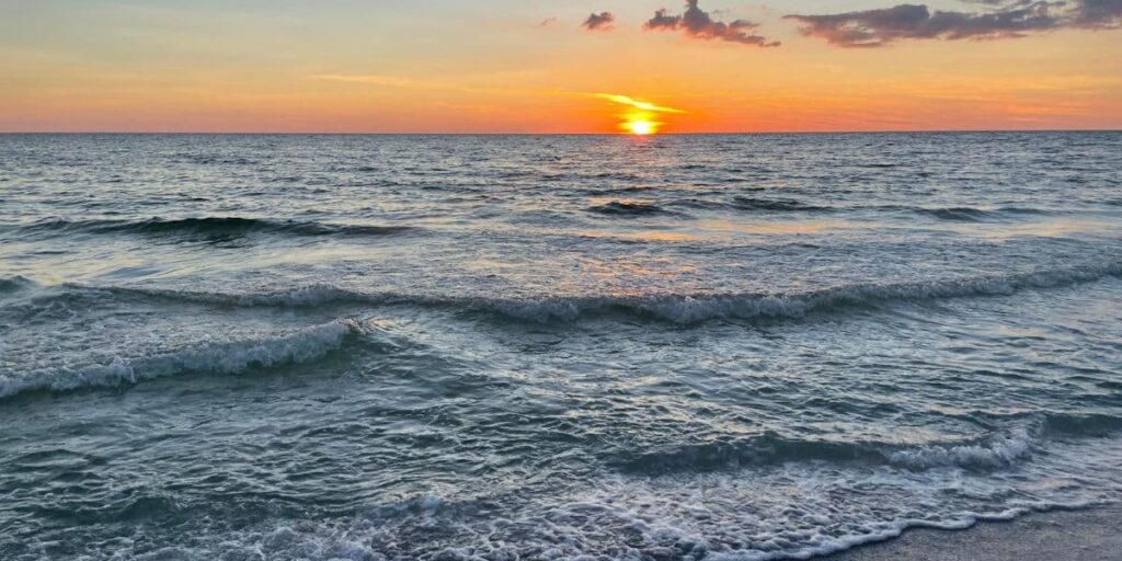 sunset in florida
