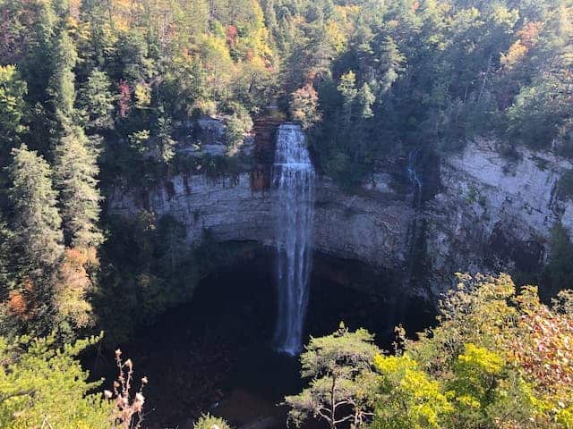 go for a hike near Nashville at Fall Creek Falls