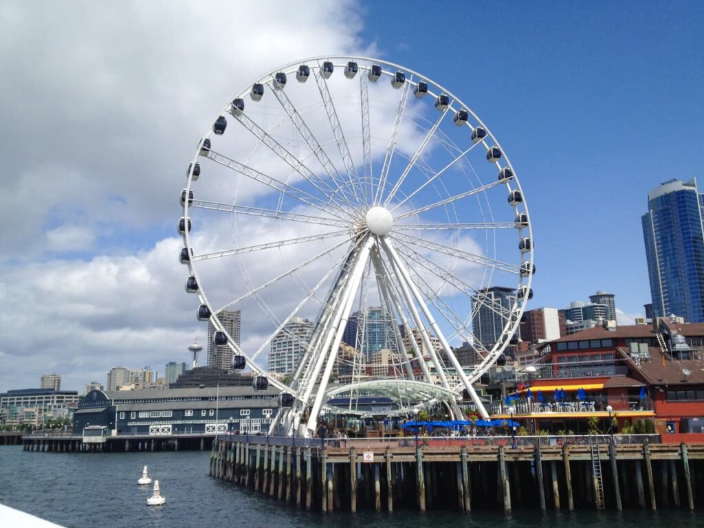 Seattle Pike Place Market ferris wheel