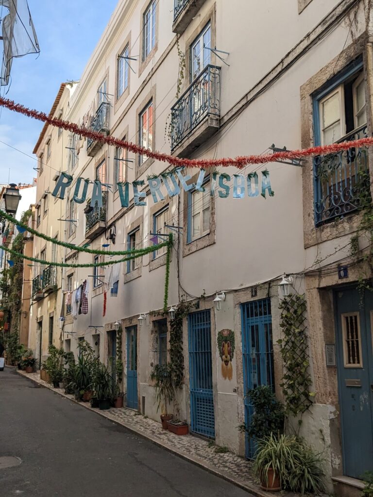 Green Street in Lisbon is worth visiting