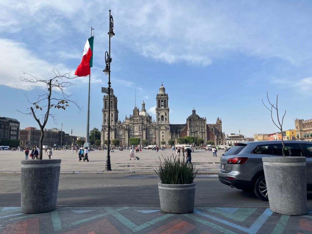 Historic City Center in Mexico City