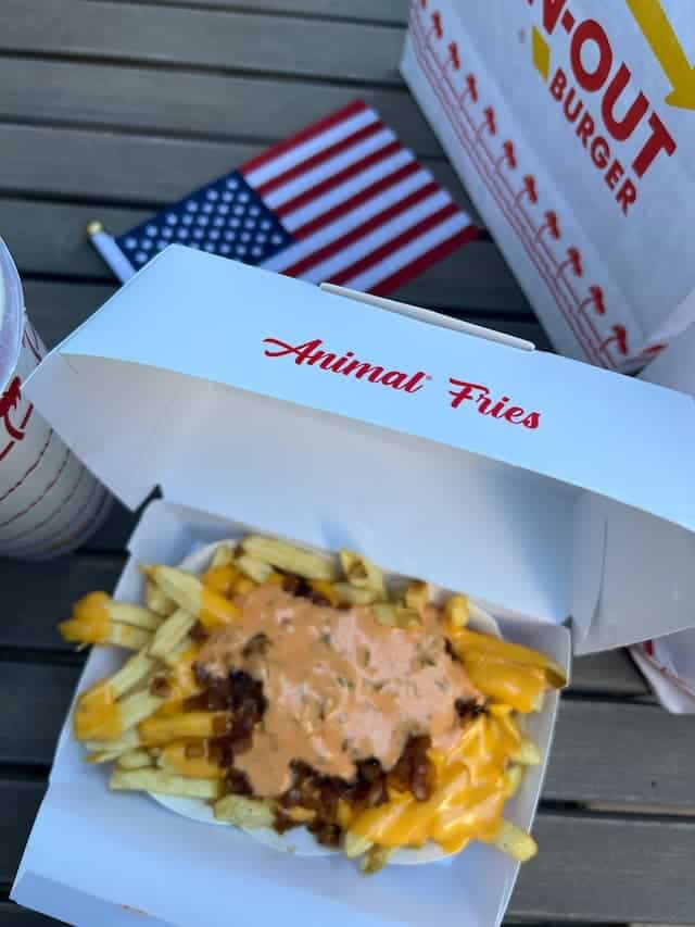 animal style fries from in n out