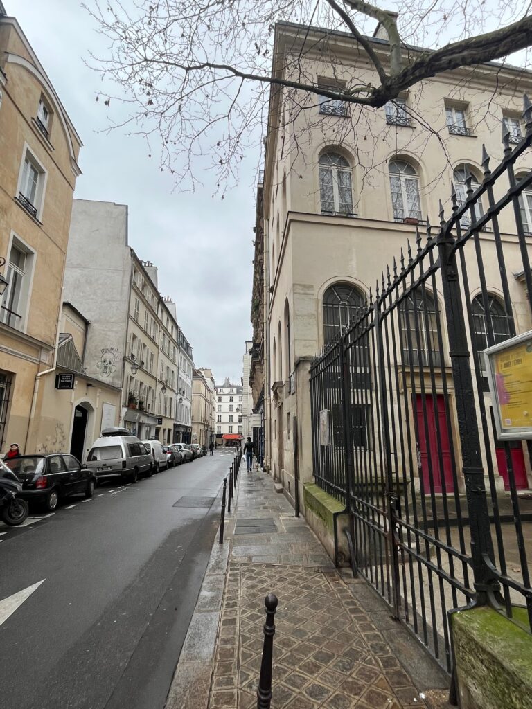 Le Marais Paris side street